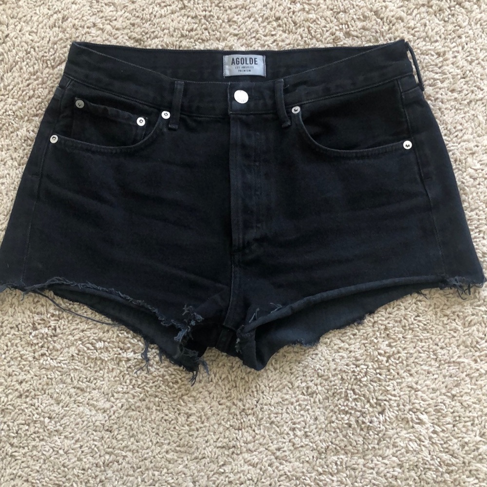 Agolde Parker Short In Tidal - image 5